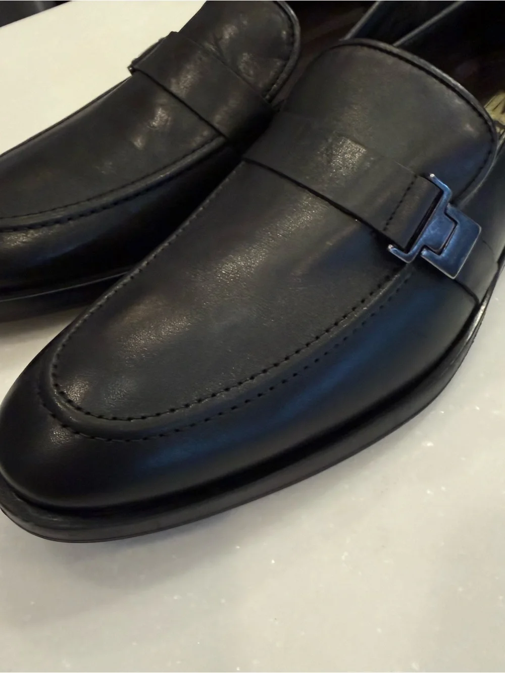 Bruno Magli Pablo Buckle Strap Loafer Size US 9 EU 42 New
